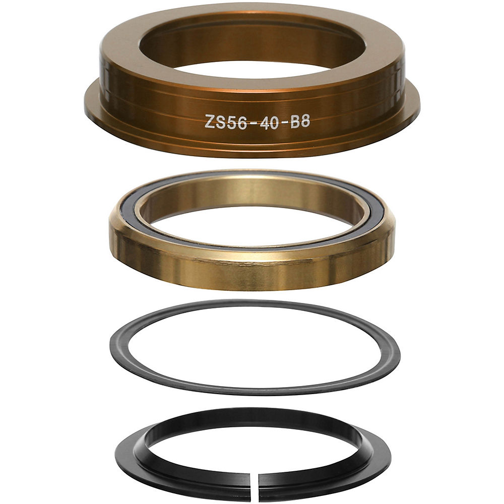 Cuvettes de jeu de direction Nukeproof (inférieures, acier inoxydable recouvert de titane) - Cuivre - EX34-30 - B1, Cuivre