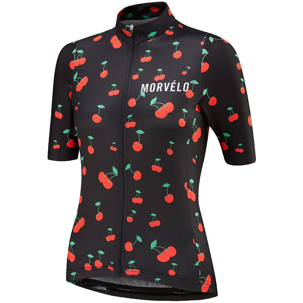 Maillot Femme Morvélo Cherry Bomb (manches courtes) - Cerise Bomb - XS