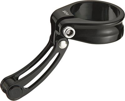 Tektro Seat Clamp Brake-Gear Cable Hanger - Black - 34.9mm, Black