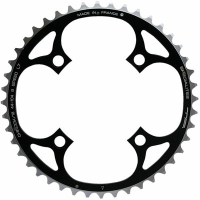 TA 104 PCD Chinook 4Arm MTB Outer Chainring - Noir - 4-Bolt, Noir