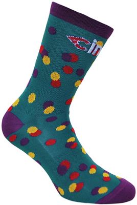 Chaussettes Cinelli caleido dots  - bleu - m/l, bleu