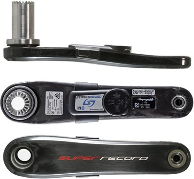 Stages Cycling Campagnolo Super Record 12 S Power Meter - Black, Black