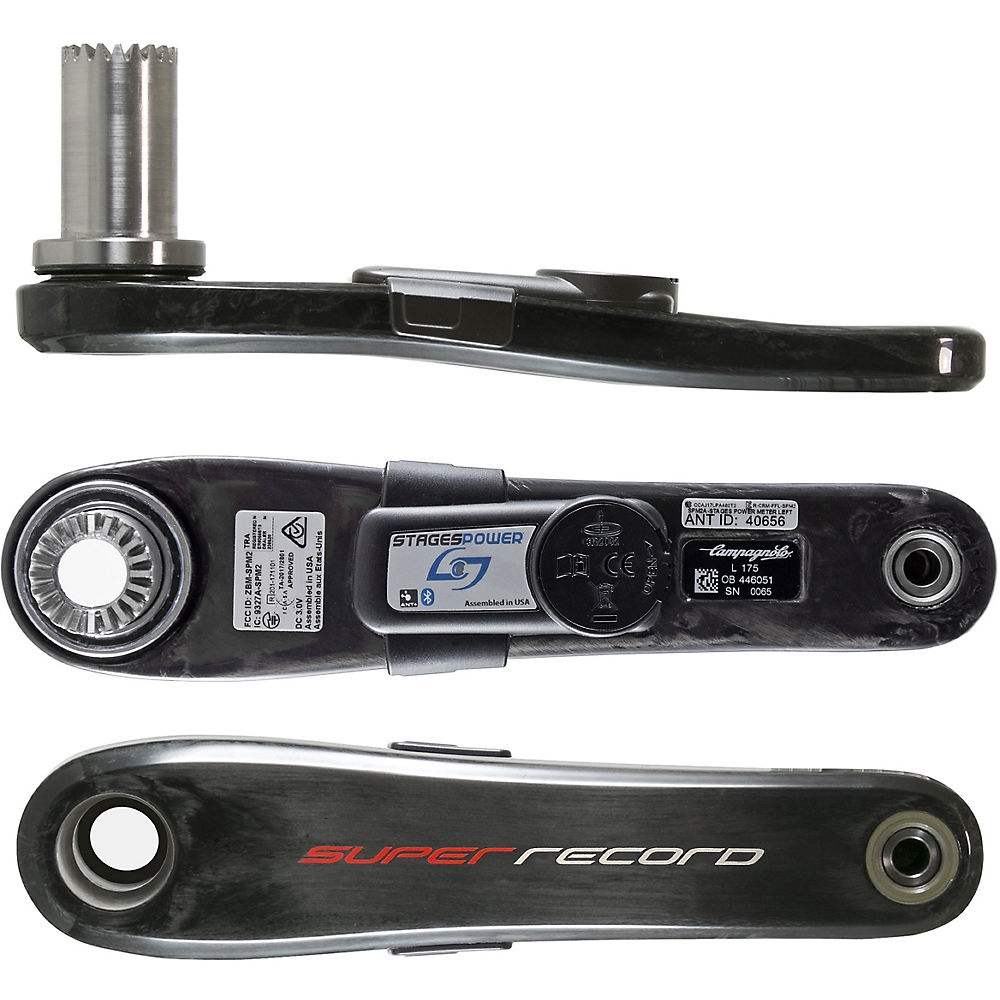 Stages Cycling Campagnolo Super Record 12 S Power Meter - Negro, Negro