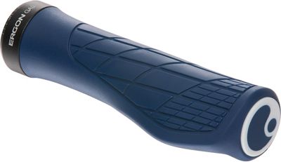 Ergon GA3 Mountain Bike Grips - Nightride Blue - Small}, Nightride Blue