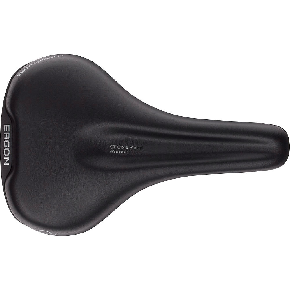 Ergon ST Core Prime Women's Saddle - Noir-Gris - Small - 174mm Wide, Noir-Gris