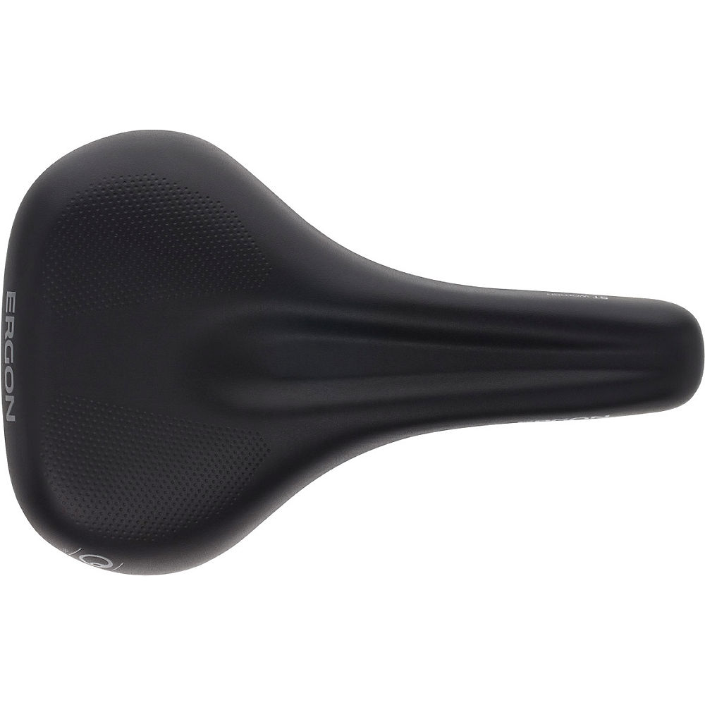 Ergon ST Gel Women's City-Touring Bike Saddle - Black - Medium - 188mm Wide, Black