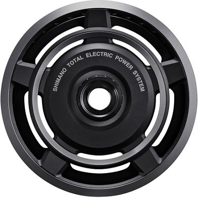 Shimano SM-CRE60 Steps Chain Ring for FC-E6000 - Black-Grey - Double Chainguard, Black-Grey