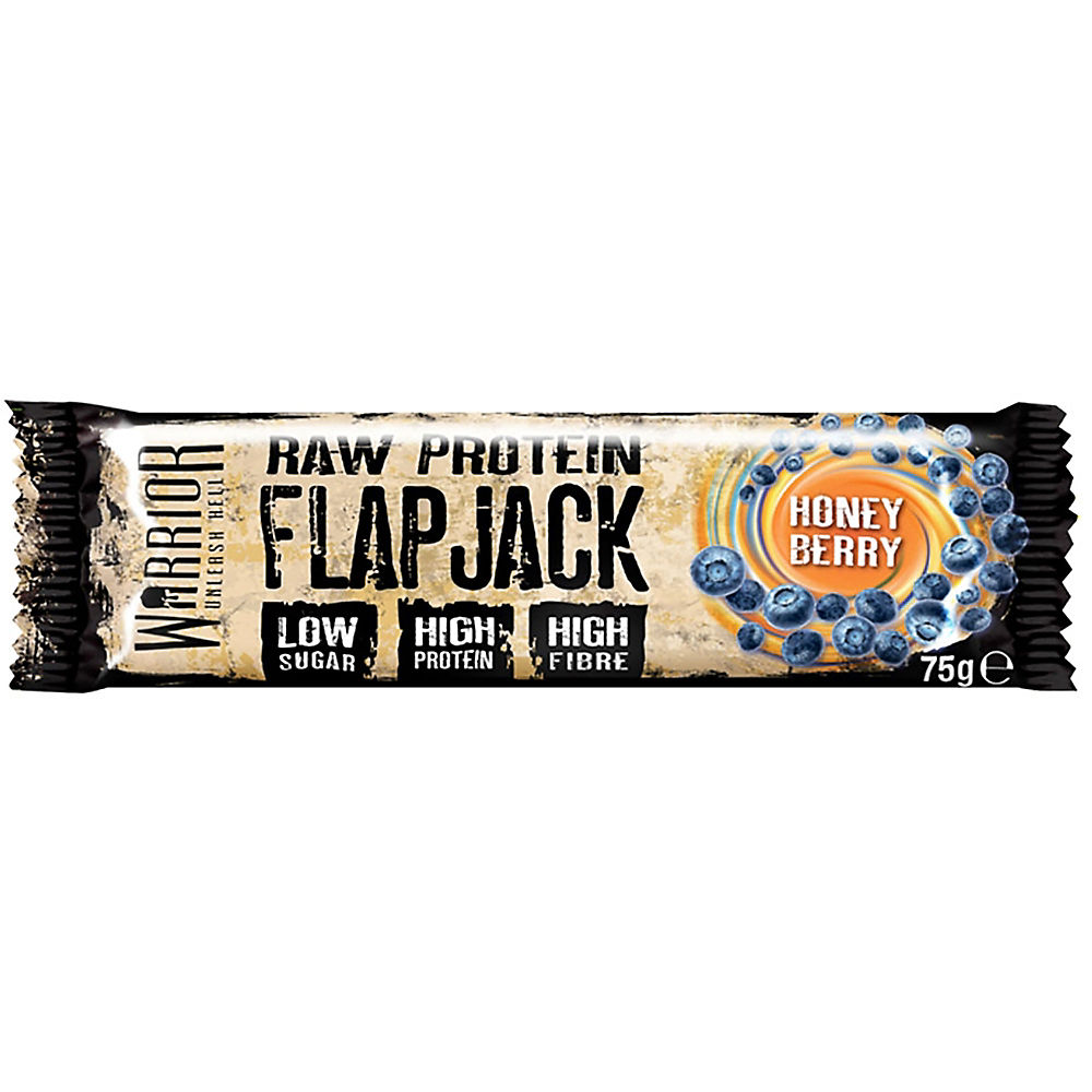 Warrior Raw Protein Flapjack Bars - 75g x 12
