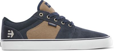 Etnies Barge LS Shoes - Navy-Brown-White - EU 47.3, Navy-Brown-White