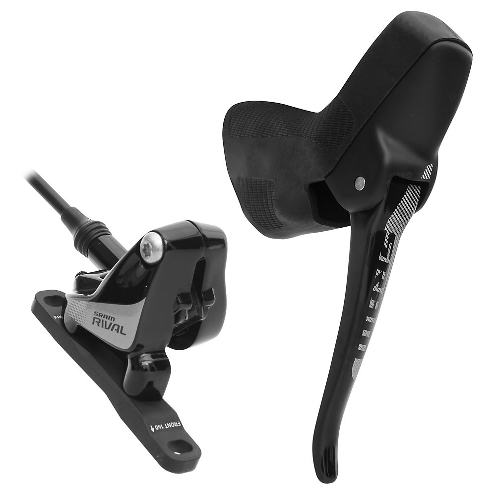 Levier de frein SRAM Rival 1 - Noir argent - Front Left 650mm FM, Noir argent