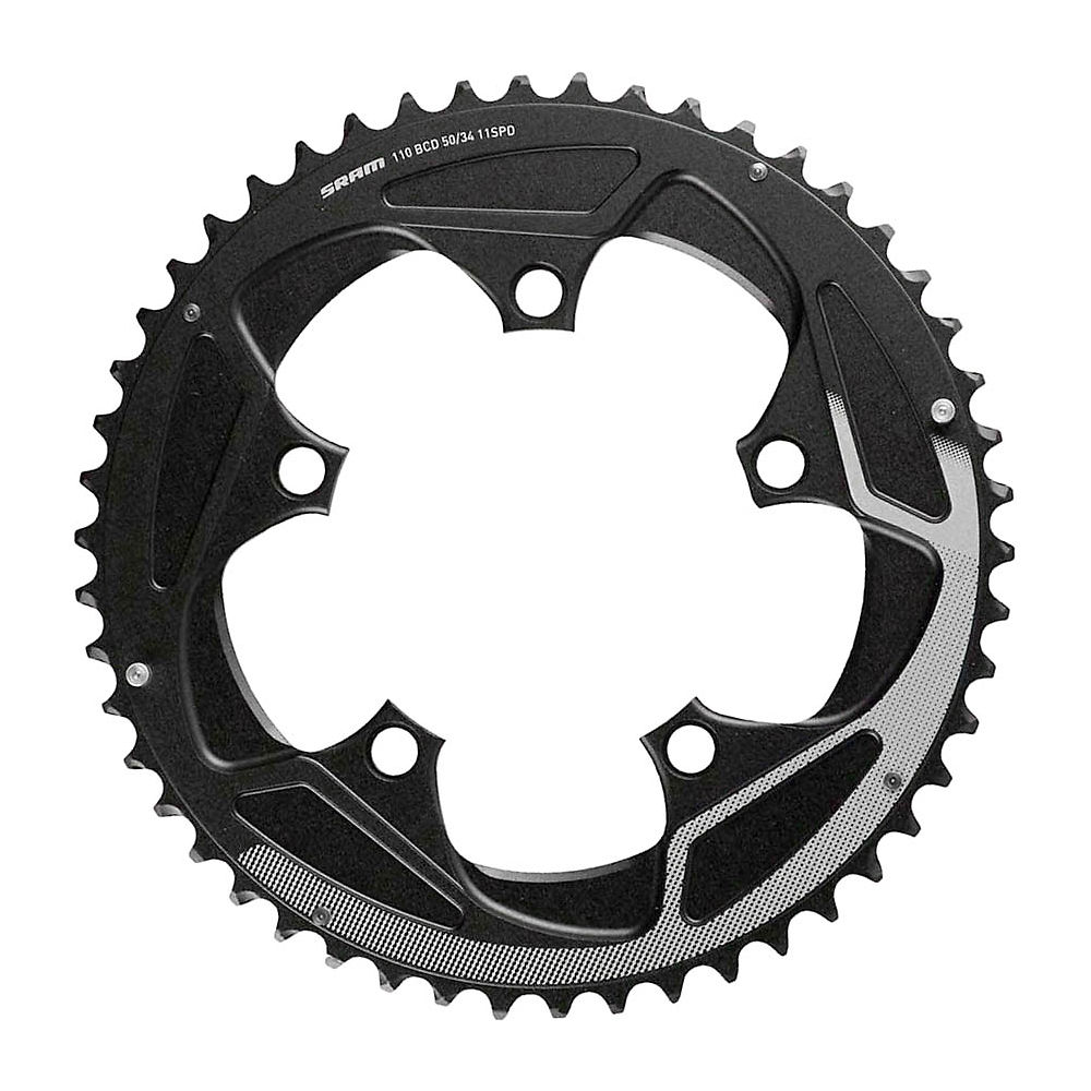 SRAM X-Glide 11 Speed Outer Chain Ring - Noir - 46t, Noir