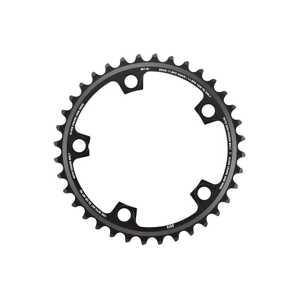 SRAM X-Glide 11 Speed Inner Chainring - Noir - 110mm, Noir