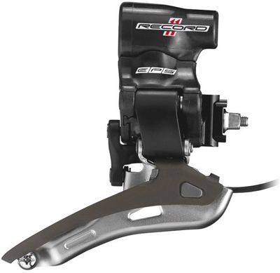 Campagnolo Record 11 Speed Front Derailleur - nero - EPS Braze on, nero
