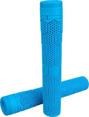 Stolen Hive Flangeless BMX Handlebar Grips - Bright Blue, Bright Blue