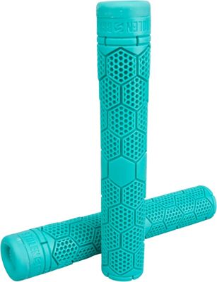 Stolen Hive Flangeless BMX Handlebar Grips - Caribbean Green, Caribbean Green