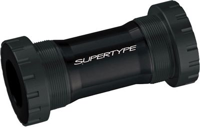 Miche Supertype Evo Max Bottom Bracket - Black - 68mm - English Thread - 24mm Spindle, Black