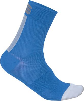Sportful Women's Bodyfit Pro 12 Socks  - Parrot Blue-White - S/M, Parrot Blue-White