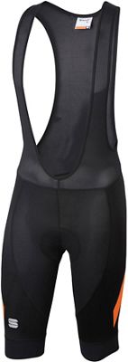 Sportful Neo Bib Shorts - Noir/ORANGE SDR - XXL