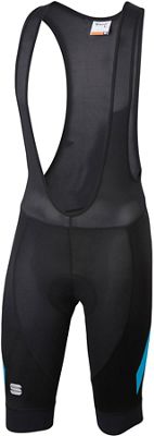 Sportful Neo Bib Shorts - Black-Blue Atomic - XXL