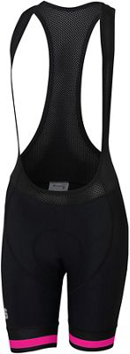 Sportful Women's BF Classic Bib Short - Black-Bubble Gum - XXL