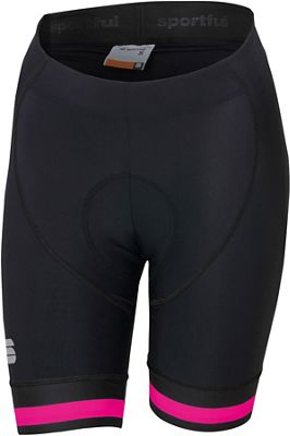 Sportful Women's BF Classic Short - Black-Bubble Gum - XXL