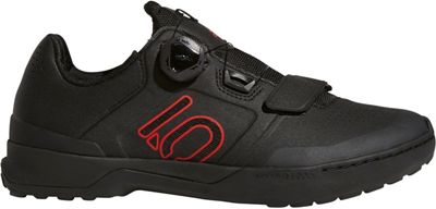 Five Ten Kestrel Pro Boa MTB Shoes - Black-Red-Grey - UK 10}, Black-Red-Grey