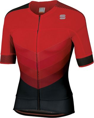 Sportful Bodyfit Pro 2.0 Evo Jersey - Red-Anthracite - XXXL