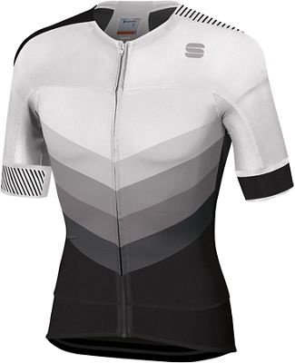 Maglia Sportful Bodyfit Pro 2.0  Evo  - bianco - nero - XXXL, bianco - nero