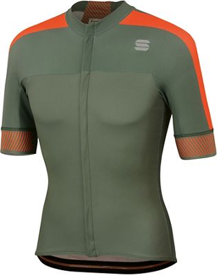Sportful Bodyfit Pro 2.0 Classics Jersey - Dry Green-Orangr SDR - XXL