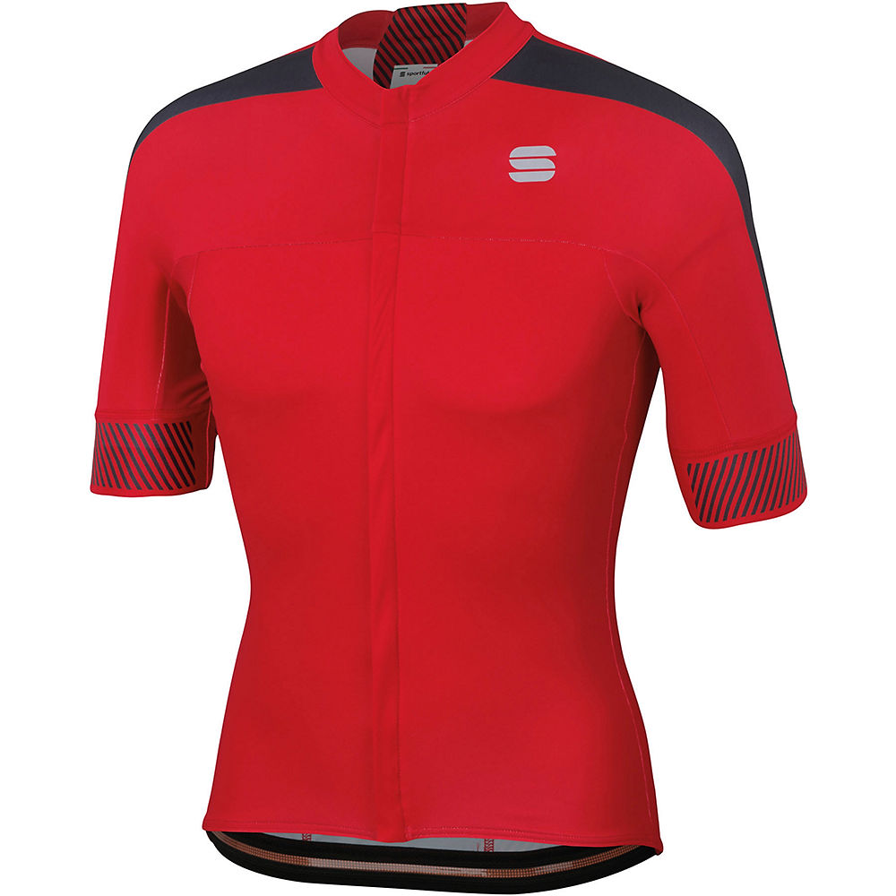 Sportful Bodyfit Pro 2.0 Classics Jersey - Red-Anthracite - XXL