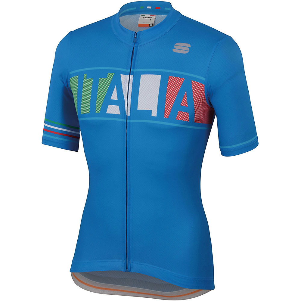 Sportful Italia Jersey - Bleu électrique