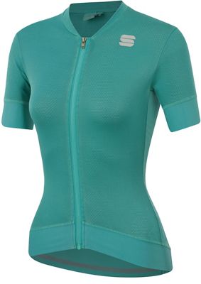 Sportful Women's Monocrom Jersey - Miami Green - L}, Miami Green