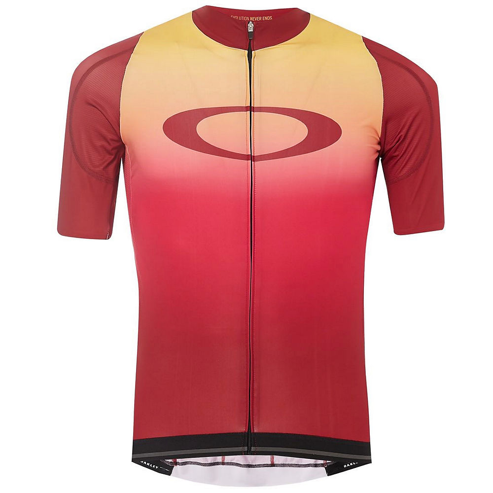 Oakley Aero Short Sleeve Jersey - Rouge Iridium