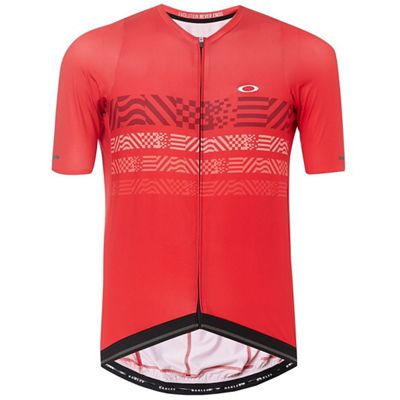 Maillot Oakley Endurance (manches courtes) - Ligne rouge