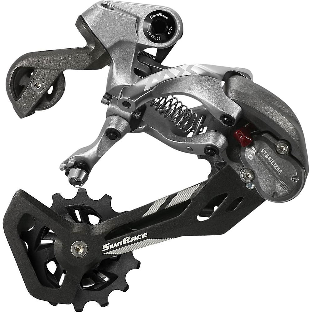 SunRace MX60 10-11-12sp Rear Derailleur - Noir - Medium Cage