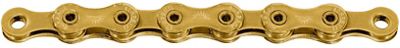 SunRace 12 Speed Hollow Pin Bike Chain - Gold - 110 Links}, Gold