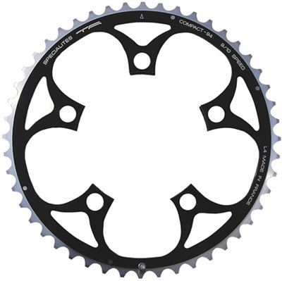 Ta Compact Outer Chainring 94mm Bcd Black 5 Bolt Black