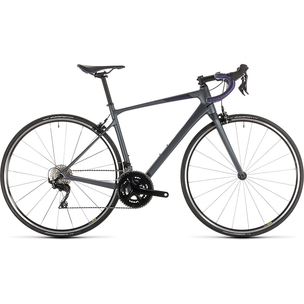 Cube Axial WS GTC Pro Womens Road Bike 2019 - Iridium - Aubergine - 50cm (19.5)
