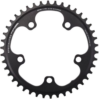TA One 5 Arm Chainring 10-11-12 Speed - Noir mat - 5-Bolt, Noir mat