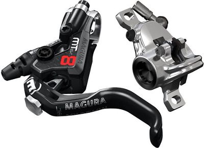 Magura MT8 Pro Mountain Bike Disc Brake - Black-Grey - Left or Right Hand, Black-Grey