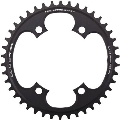 Ta One X110 4 Arm Chainring 10 11 12 Speed Black 4 Bolt Black