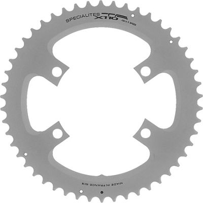 TA X110 4-Arm 10-11 Speed Chain Ring - Silver - 4-Bolt, Silver
