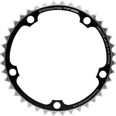 TA Campagnolo Inner Chain Ring (135mm BCD) - Black - 5-Bolt, Black
