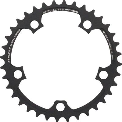 TA Nerius CT-Campagnolo Inner Chain Ring - Black - 5-Bolt, Black