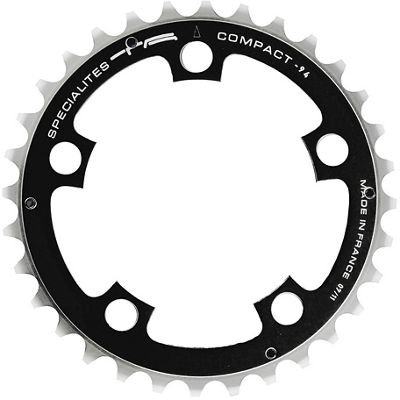 TA Compact Middle Chainring 94mm BCD - Noir - 5-Bolt, Noir