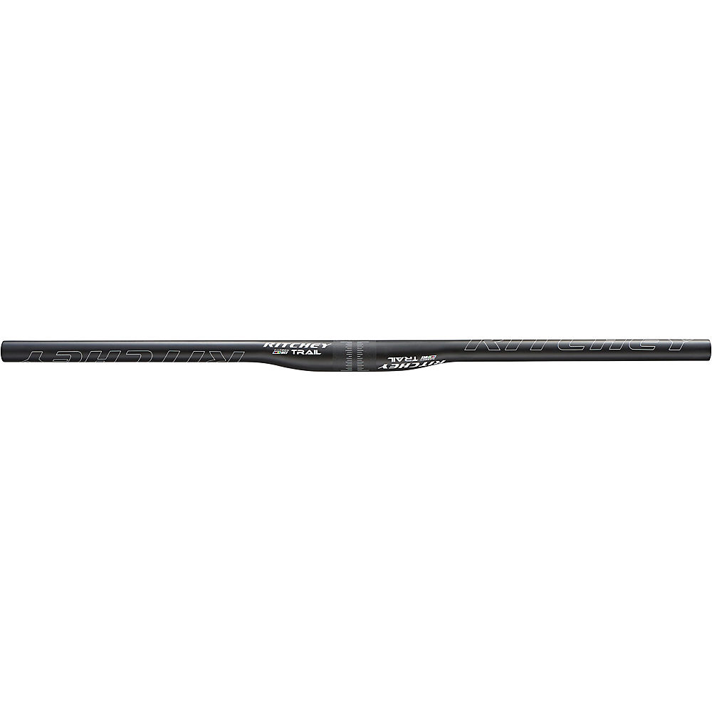 Ritchey WCS Carbon MTB Flat Handlebar - Noir - 710mm - 5mm Rise, Noir