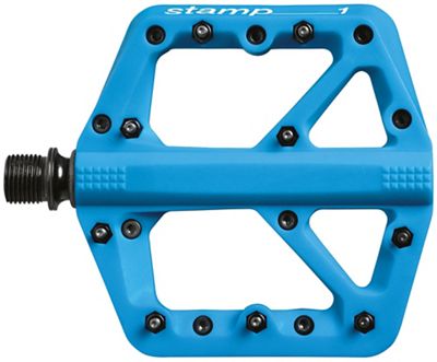 crankbrothers Stamp 1 Pedals - Blue - Large}, Blue