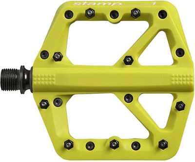crankbrothers Stamp 1 Pedals - Citron - Small}, Citron