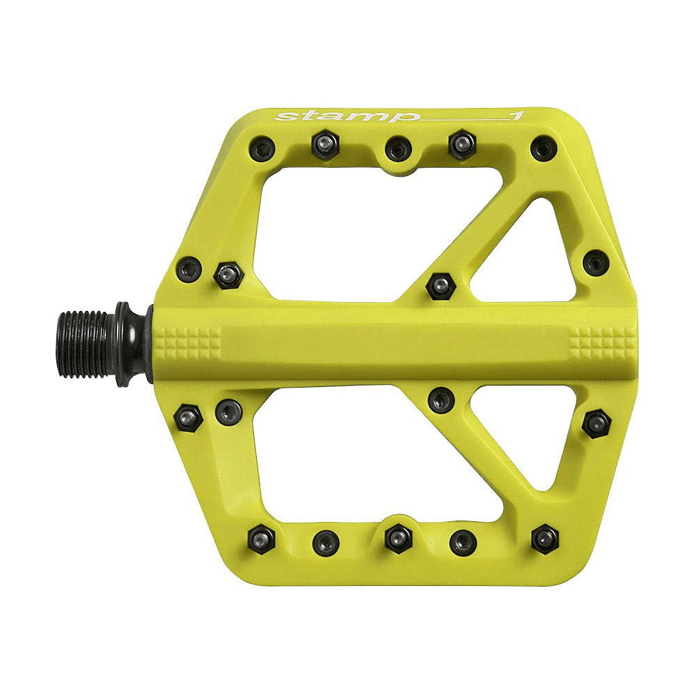 Pédales Crank Brothers Stamp 1 - Citron - Small, Citron