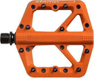 crankbrothers Stamp 1 Pedals - Orange - Large}, Orange